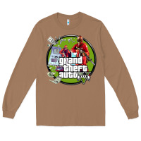 Toasted Coconut Grand Theft Auto Long Sleeve Tee - artisFamous