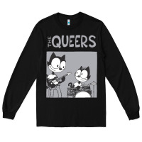 Black The Queers Long Sleeve Tee - artisFamous