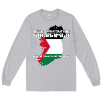 Moon Dust irish palestinian solidarity Long Sleeve Tee - artisFamous