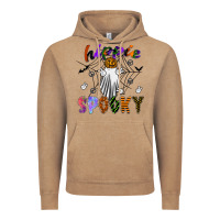 Vintage Coffee hippie spooky Vintage Hoodie - SublimationCraftShop