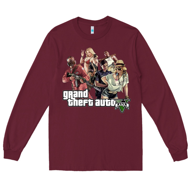 Grand Theft Auto Long Sleeve Tee by artisFamous | Teevron