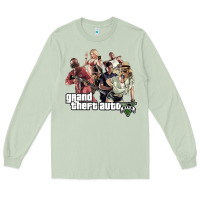 Matcha Grand Theft Auto Long Sleeve Tee - artisFamous