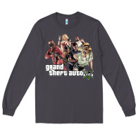 Smoke Grand Theft Auto Long Sleeve Tee - artisFamous
