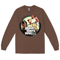 Chestnut Grand Theft Auto Long Sleeve Tee - artisFamous
