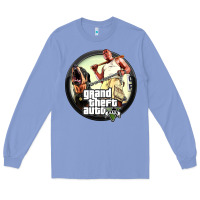 Colony Blue Grand Theft Auto Long Sleeve Tee - artisFamous