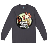 Smoke Grand Theft Auto Long Sleeve Tee - artisFamous