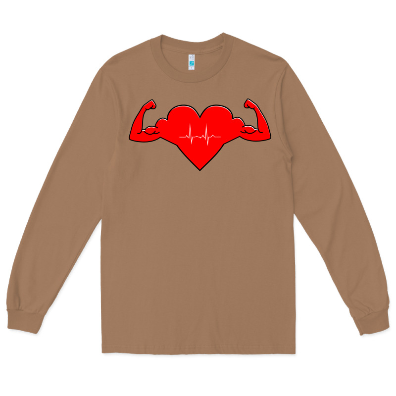 Healthy Heart Long Sleeve Tee by artisFamous | Teevron