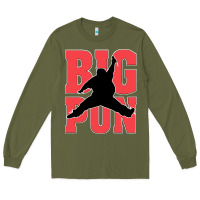 Army Green Big Pun Long Sleeve Tee - artisFamous
