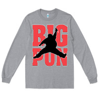 Heather Grey Big Pun Long Sleeve Tee - artisFamous