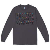 Smoke Stranger Lights Alphabet Long Sleeve Tee - artisFamous