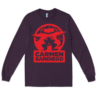 Plum carmen sandiego Long Sleeve Tee - artisFamous