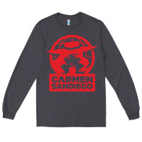 Smoke carmen sandiego Long Sleeve Tee - artisFamous