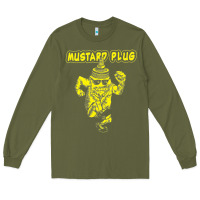 Army Green mustard plug Long Sleeve Tee - artisFamous