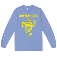 Colony Blue mustard plug Long Sleeve Tee - artisFamous