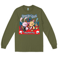 Army Green reel big fish candy coated fury Long Sleeve Tee - artisFamous
