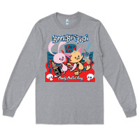 Heather Grey reel big fish candy coated fury Long Sleeve Tee - artisFamous