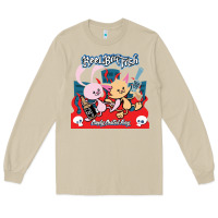 Mushroom reel big fish candy coated fury Long Sleeve Tee - artisFamous