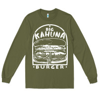 Army Green Big Kahuna Burger - Tarantino Long Sleeve Tee - artisFamous
