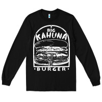 Black Big Kahuna Burger - Tarantino Long Sleeve Tee - artisFamous