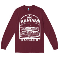Burgundy Big Kahuna Burger - Tarantino Long Sleeve Tee - artisFamous