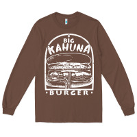 Chestnut Big Kahuna Burger - Tarantino Long Sleeve Tee - artisFamous