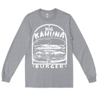Heather Grey Big Kahuna Burger - Tarantino Long Sleeve Tee - artisFamous