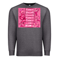 Charcoal Heather warrior breast cancer Premium Sweatshirt - RanaPortraitStore