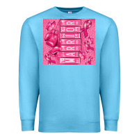 Ocean Blue warrior breast cancer Premium Sweatshirt - RanaPortraitStore