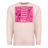 Pale Pink warrior breast cancer Premium Sweatshirt - RanaPortraitStore