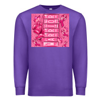 Purple warrior breast cancer Premium Sweatshirt - RanaPortraitStore