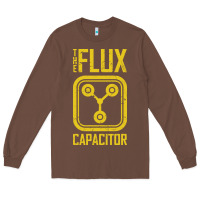 Chestnut Back to the future flux capacitor Long Sleeve Tee - artisFamous