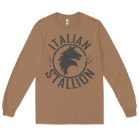 Toasted Coconut Italian Stallion Long Sleeve Tee - artisFamous