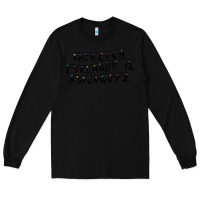 Black stranger alphabets funny Long Sleeve Tee - artisFamous