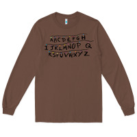 Chestnut stranger alphabets funny Long Sleeve Tee - artisFamous