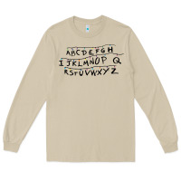 Mushroom stranger alphabets funny Long Sleeve Tee - artisFamous