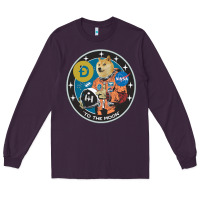 Plum doge Long Sleeve Tee - artisFamous