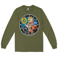 Army Green doge Long Sleeve Tee - artisFamous