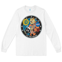 White doge Long Sleeve Tee - artisFamous