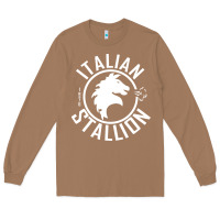 Toasted Coconut Italian Stallion Long Sleeve Tee - artisFamous