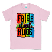 Bubblegum Pink free dad hugs Classic Tee - OliviaCreatesArt