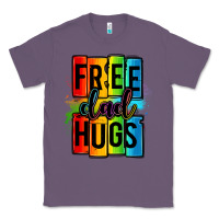 Lavender free dad hugs Classic Tee - OliviaCreatesArt