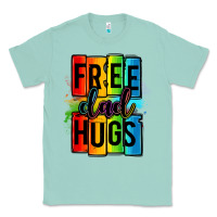 Seafoam free dad hugs Classic Tee - OliviaCreatesArt