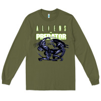 Army Green Predator Alien Long Sleeve Tee - artisFamous