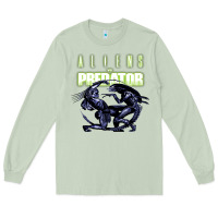 Matcha Predator Alien Long Sleeve Tee - artisFamous