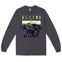 Smoke Predator Alien Long Sleeve Tee - artisFamous