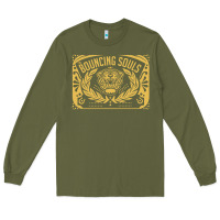 Army Green Bouncing Souls The Scream Of King Long Sleeve Tee - artisFamous