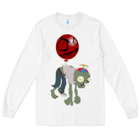 White Plants vs. Zombies Long Sleeve Tee - artisFamous