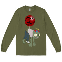 Army Green Plants vs. Zombies Long Sleeve Tee - artisFamous