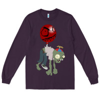 Plum Plants vs. Zombies Long Sleeve Tee - artisFamous