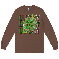 Chestnut Lucky Long Sleeve Tee - CowhideDigitalArt